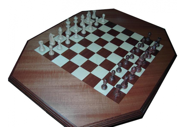 Chess table de Lux (without pieces) /total height: 70cm/